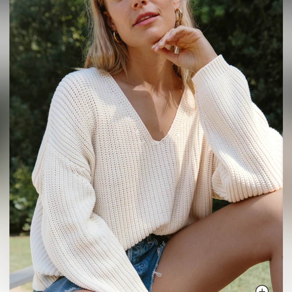 Banana Republic Women's White Sweater